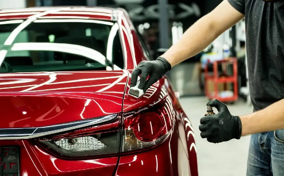 Car paint protection ceramic coating