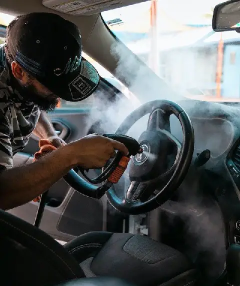 Car interior detailing service