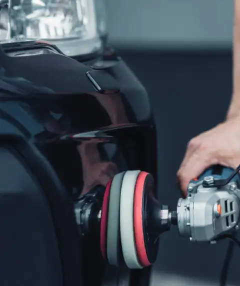 Car paint correction service