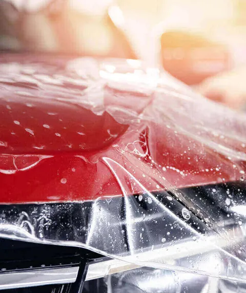 Paint protection film service